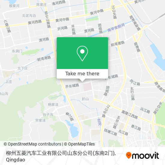 柳州五菱汽车工业有限公司山东分公司(东南2门) map