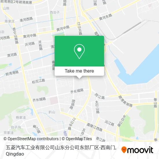 五菱汽车工业有限公司山东分公司东部厂区-西南门 map