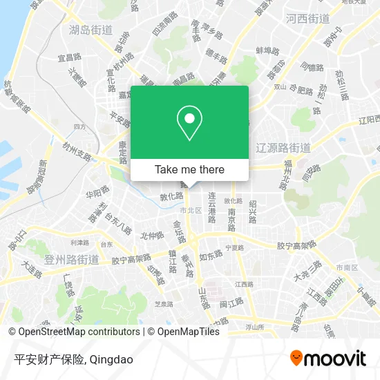 平安财产保险 map