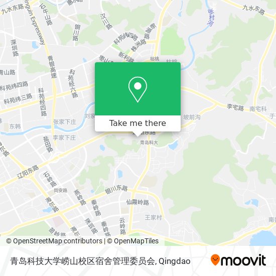 青岛科技大学崂山校区宿舍管理委员会 map