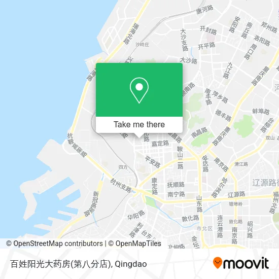 百姓阳光大药房(第八分店) map
