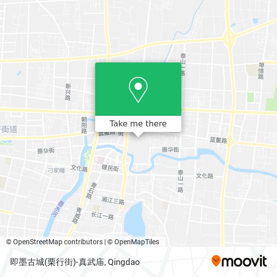 即墨古城(栗行街)-真武庙 map