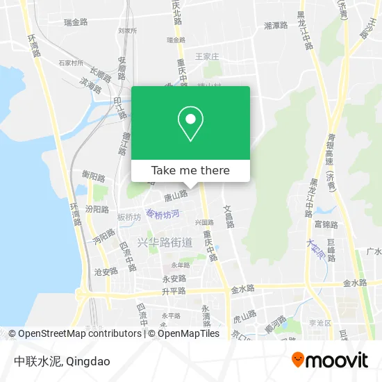 中联水泥 map