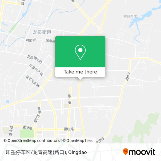 即墨停车区/龙青高速(路口) map