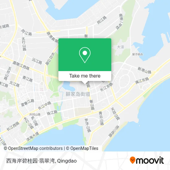 西海岸碧桂园·翡翠湾 map