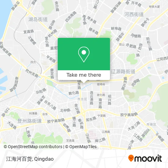 江海河百货 map
