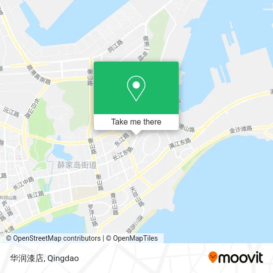 华润漆店 map