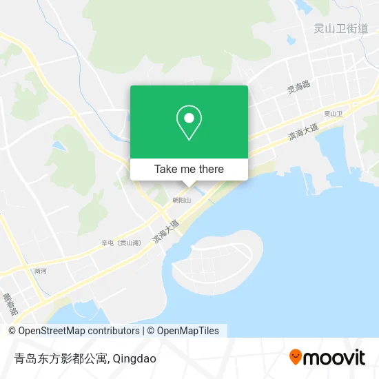 青岛东方影都公寓 map