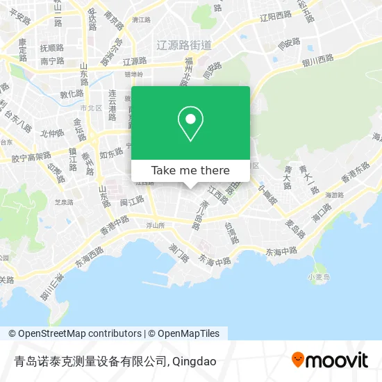青岛诺泰克测量设备有限公司 map