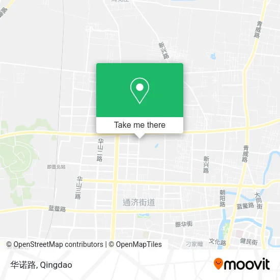 华诺路 map