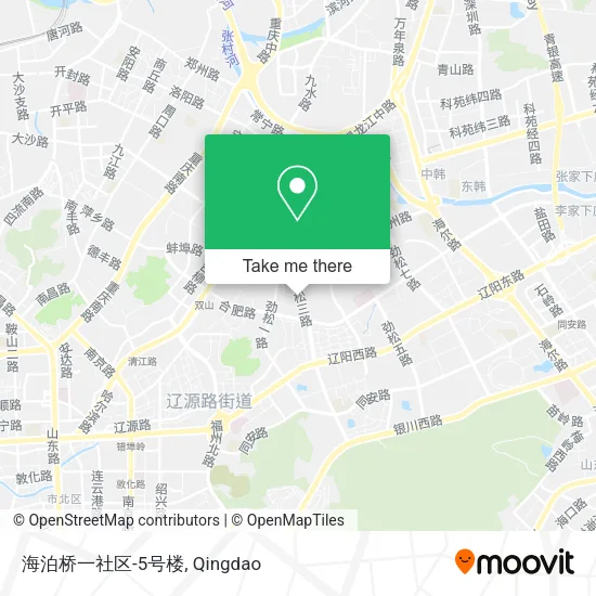 海泊桥一社区-5号楼 map