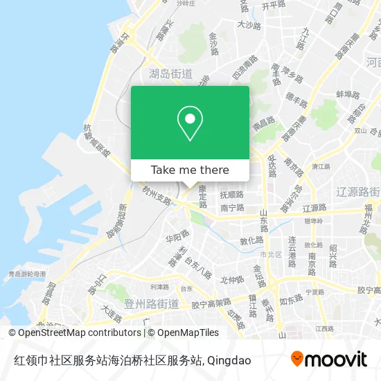 红领巾社区服务站海泊桥社区服务站 map