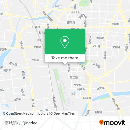 南城阳村 map