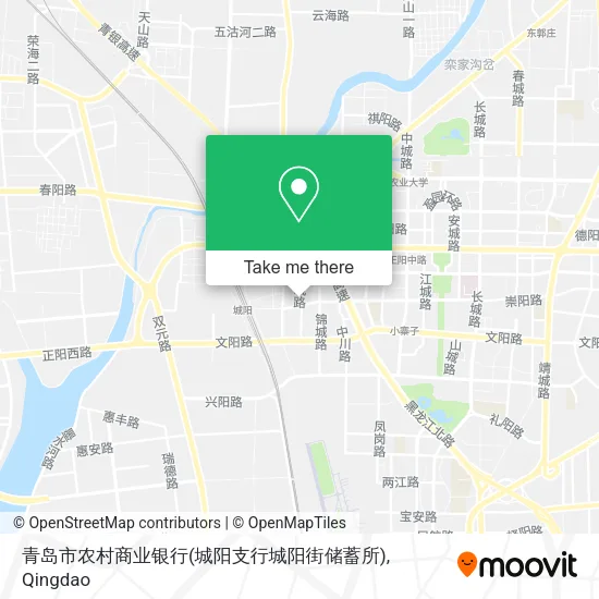 青岛市农村商业银行(城阳支行城阳街储蓄所) map