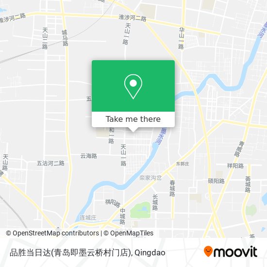 品胜当日达(青岛即墨云桥村门店) map