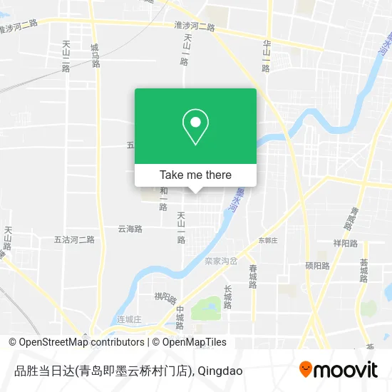 品胜当日达(青岛即墨云桥村门店) map