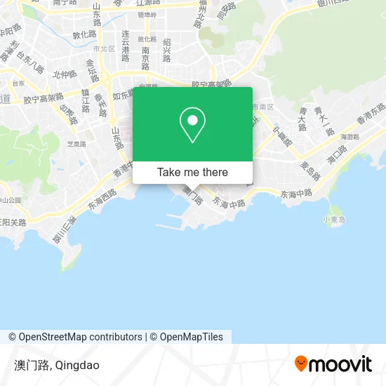 澳门路 map
