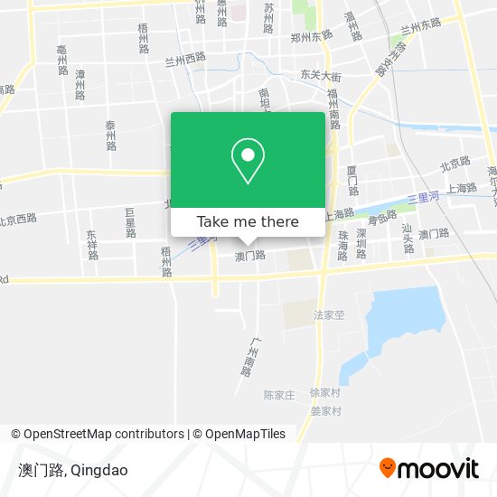 澳门路 map
