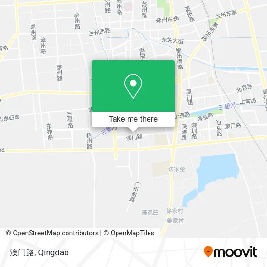 澳门路 map