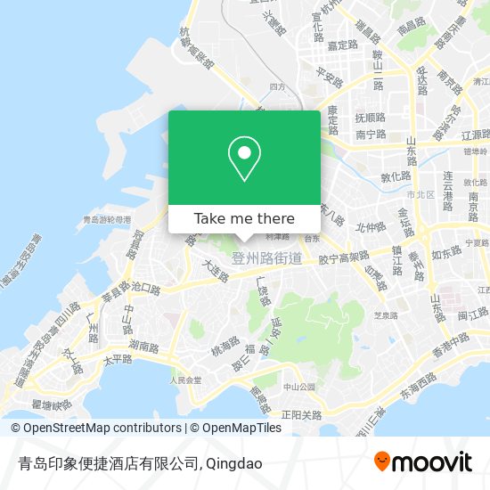 青岛印象便捷酒店有限公司 map
