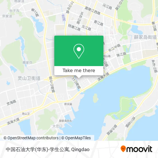 中国石油大学(华东)-学生公寓 map
