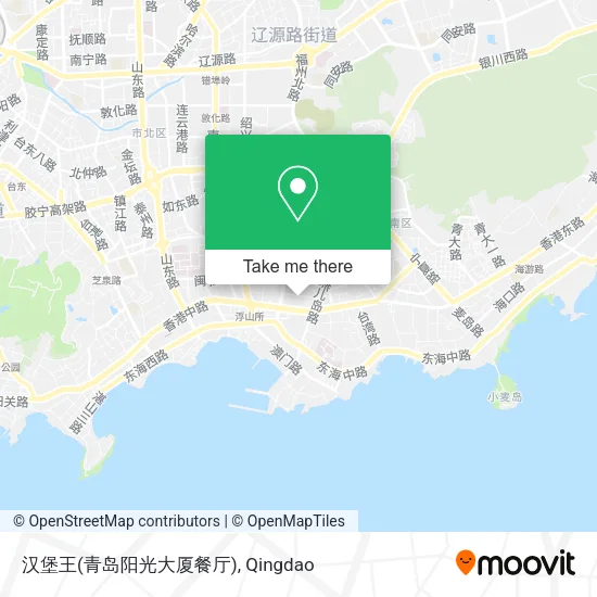 汉堡王(青岛阳光大厦餐厅) map