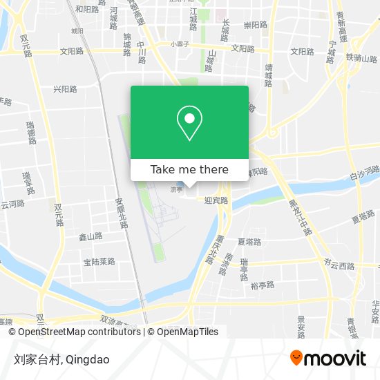 刘家台村 map