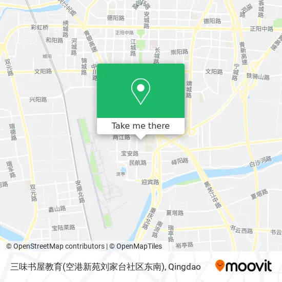 三味书屋教育(空港新苑刘家台社区东南) map