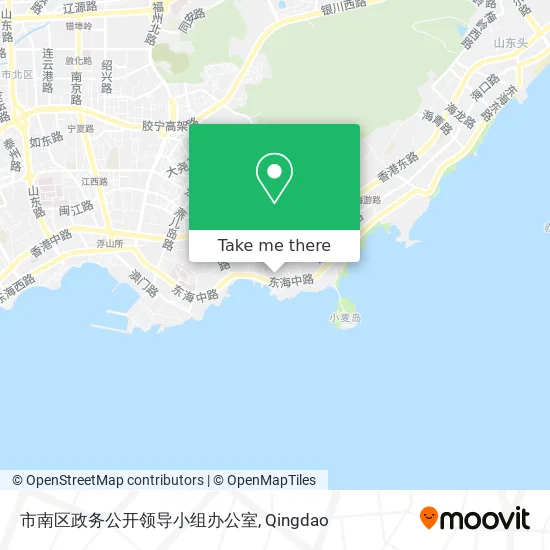 市南区政务公开领导小组办公室 map