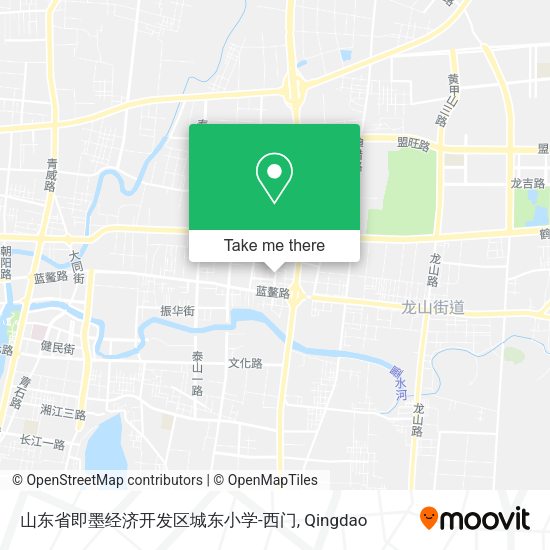 山东省即墨经济开发区城东小学-西门 map