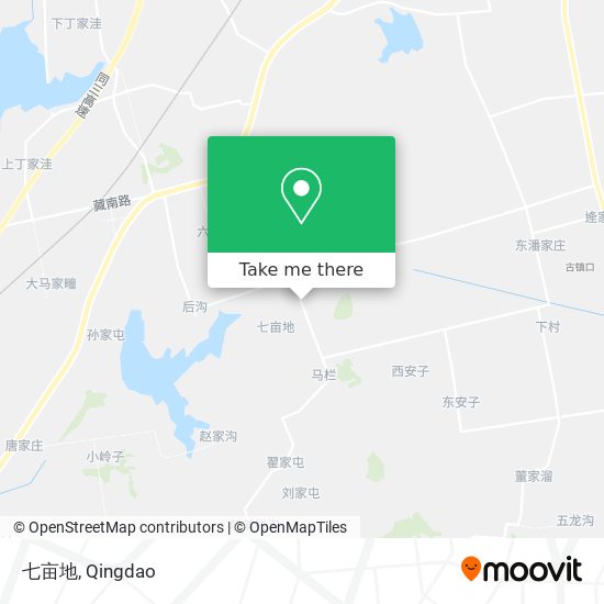 七亩地 map