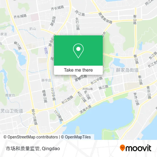 市场和质量监管 map