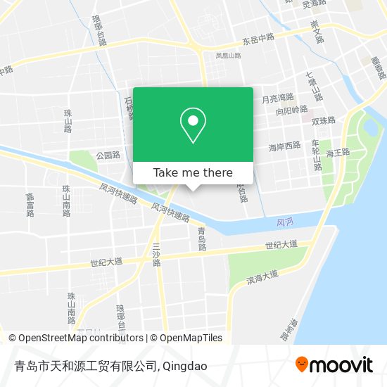 青岛市天和源工贸有限公司 map