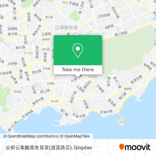 众鲜云集酸菜鱼冒菜(逍遥路店) map