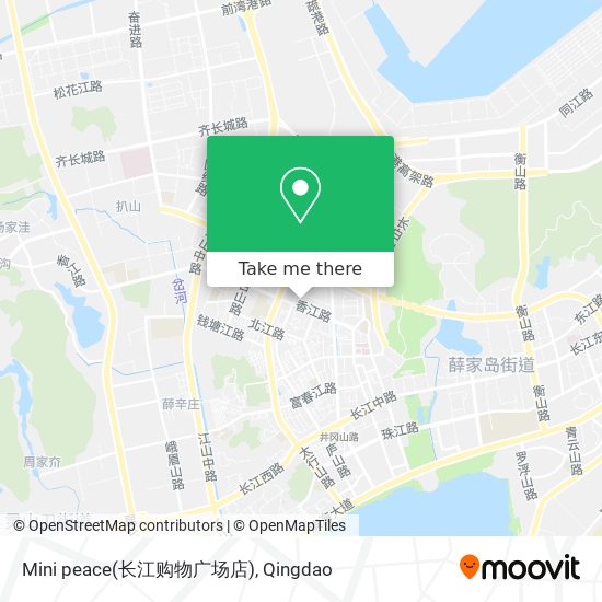 Mini peace(长江购物广场店) map
