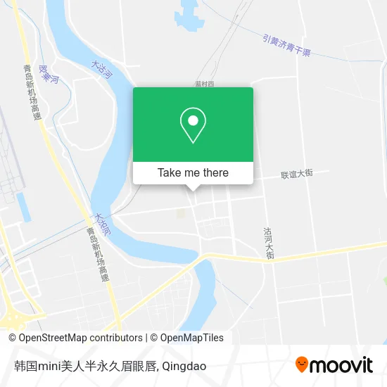 韩国mini美人半永久眉眼唇 map