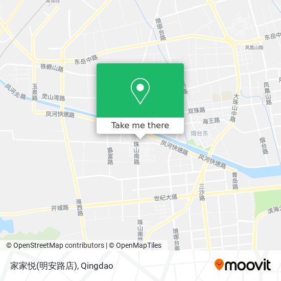 家家悦(明安路店) map