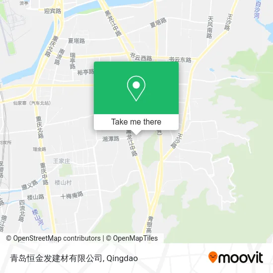 青岛恒金发建材有限公司 map