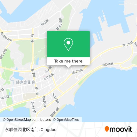 永联佳园北区南门 map