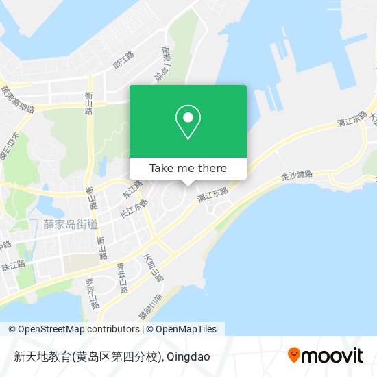 新天地教育(黄岛区第四分校) map