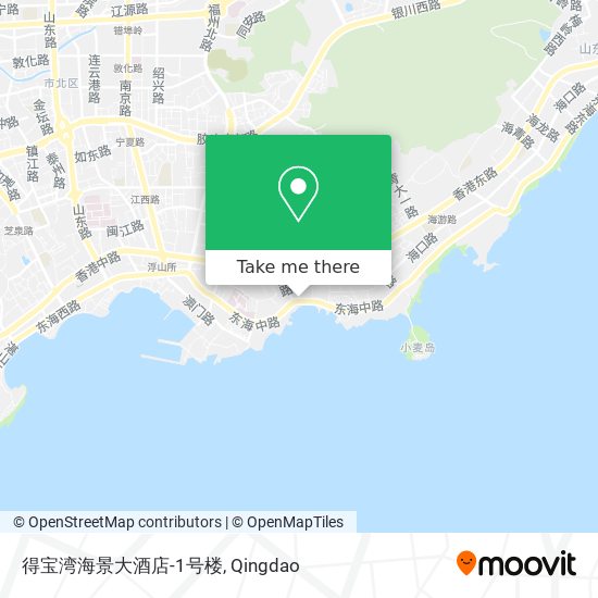 得宝湾海景大酒店-1号楼 map