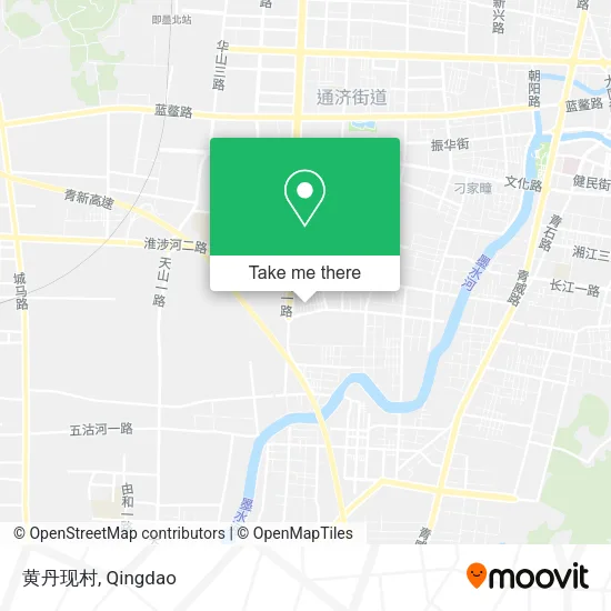 黄丹现村 map