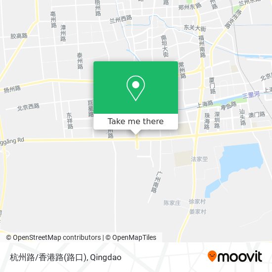 杭州路/香港路(路口) map