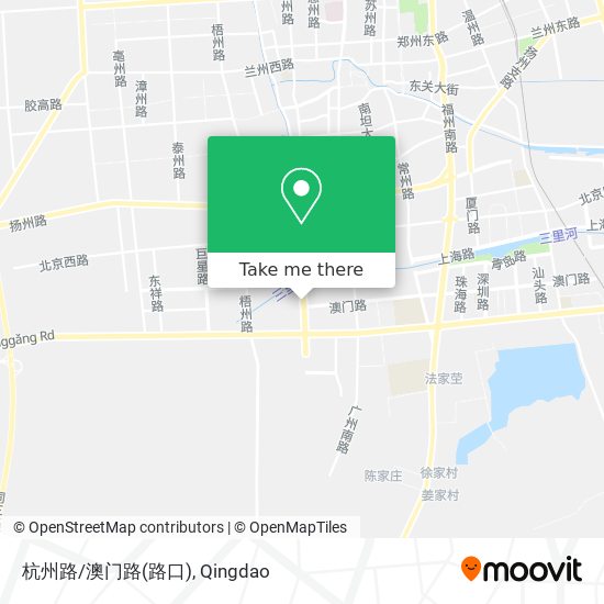 杭州路/澳门路(路口) map