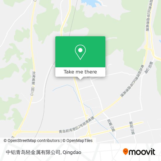 中铝青岛轻金属有限公司 map