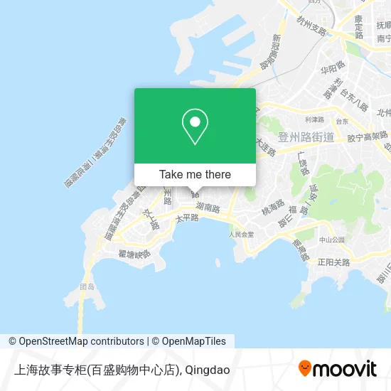 上海故事专柜(百盛购物中心店) map