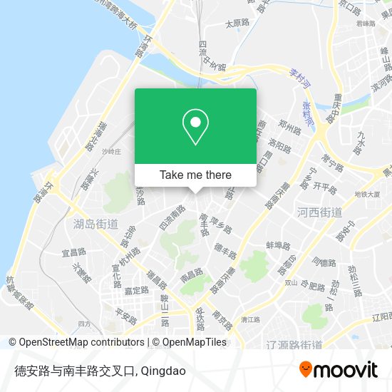 德安路与南丰路交叉口 map