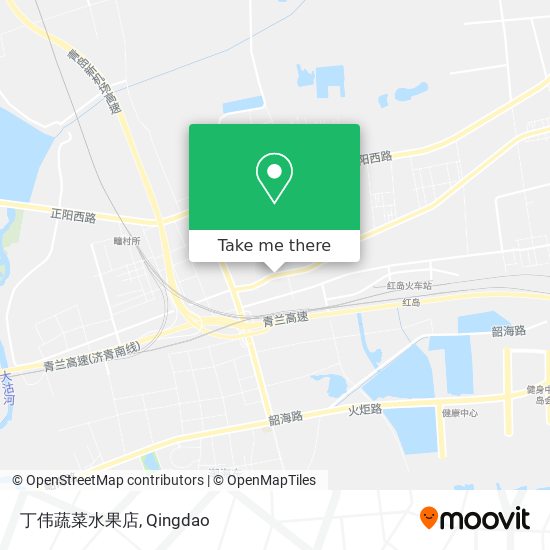 丁伟蔬菜水果店 map
