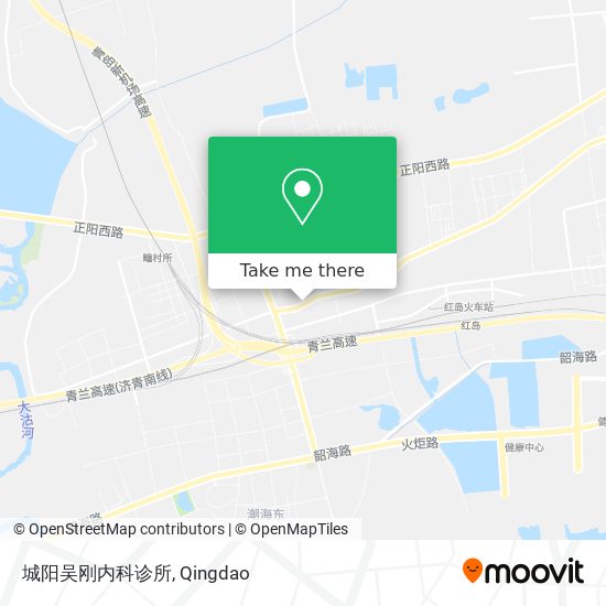 城阳吴刚内科诊所 map