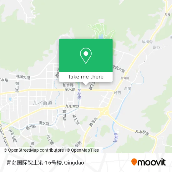 青岛国际院士港-16号楼 map